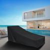 Full Coverage Chaise Lounge Cover UV Resistant Recliner Protective Cover Furniture Cover  Patio