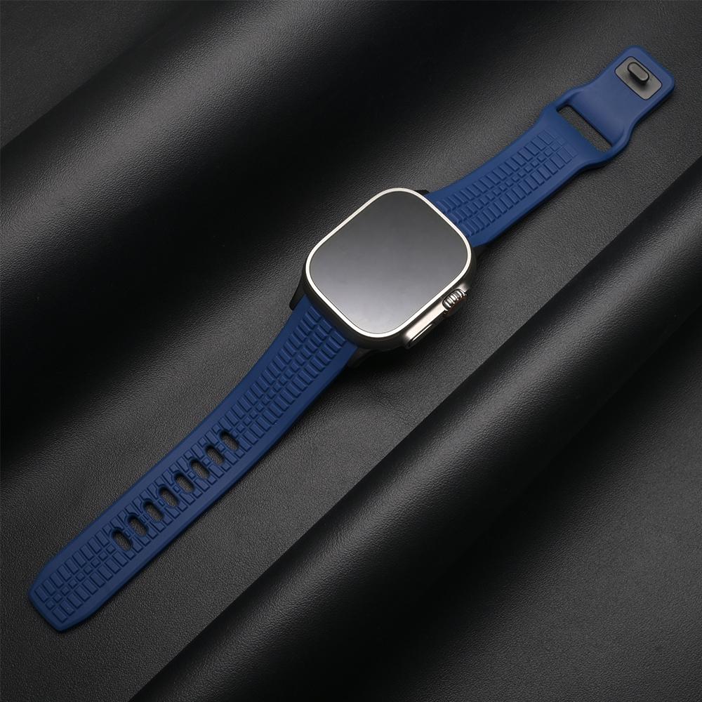 Ultra Silicone Band for Apple Watch Ultra 3 2 Series 11 10 9 8 7 Se 6 Man Sports Strap for Iwatch 49mm 46mm 44mm 45mm Adjustable