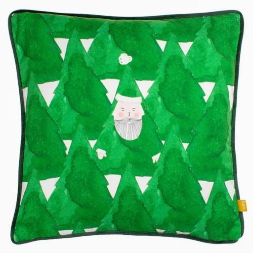 Furn Hide + Seek Santa Claus Cushion Cover