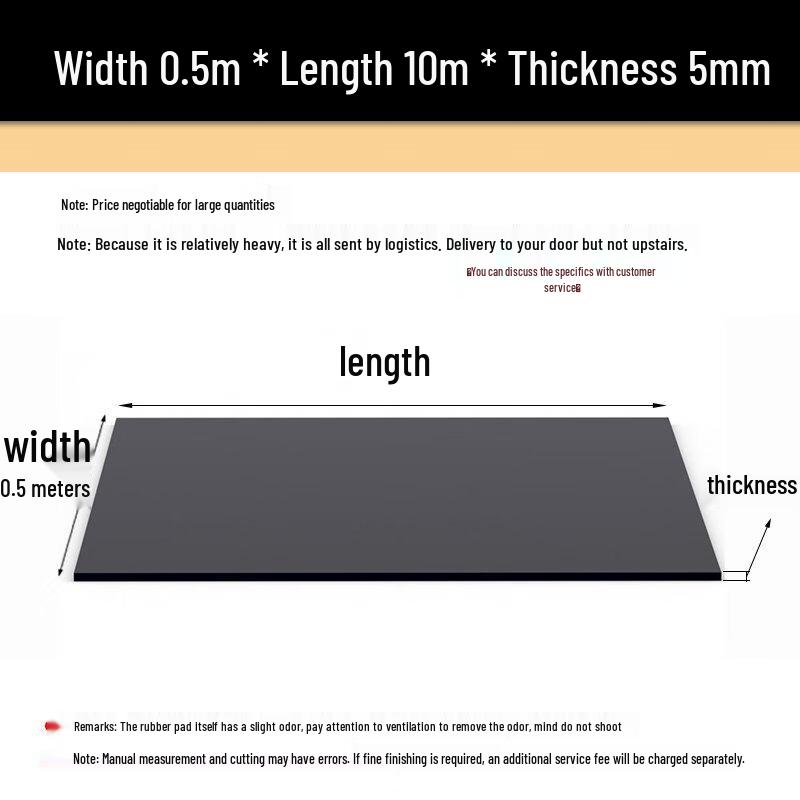 AFW Rubber Floor Mat Roll