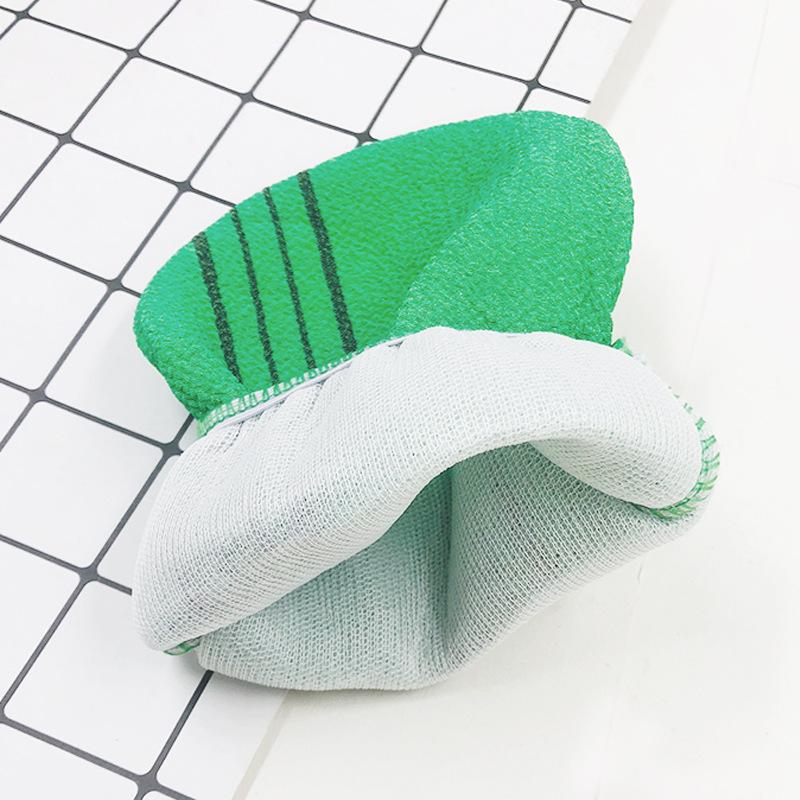 Korean Dual-Sided Exfoliating Bath Gloves for Bathing