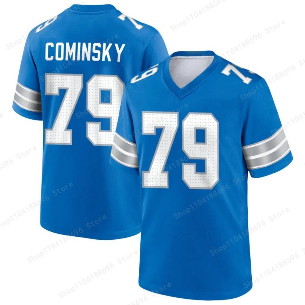 

Футболка для соревнований, футболка для взрослых, удобная, дышащая, детская, игровая, 3D-принт, мужская, женская, футболка, джерси для игры «Львы» - синяя 5XL