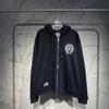 Cross-border Chrome Hearts 25SS Fall/Winter Printed Zipper Cardigan Unisex Casual Hoodie