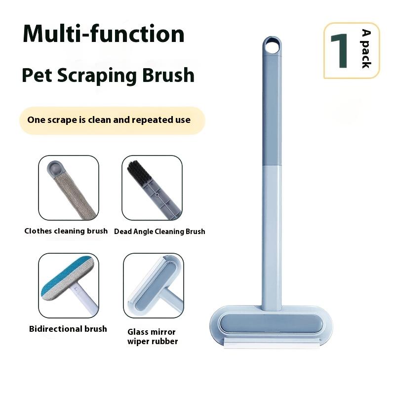 

Multi-functional 2-in-1 Pet Hair Cleaning Brush-Washable and reusable,extended and durable handle,efficiently removes pets hair