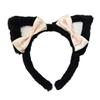Realistic Gray Animal Ear Hairband Elastic Design For Role Play And Daily Wear Photo Props