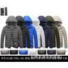 New winter coat men's thickened feather cotton-padded jacket winter cotton-padded jacket fleece trend hooded large-size cotton-padded jacket