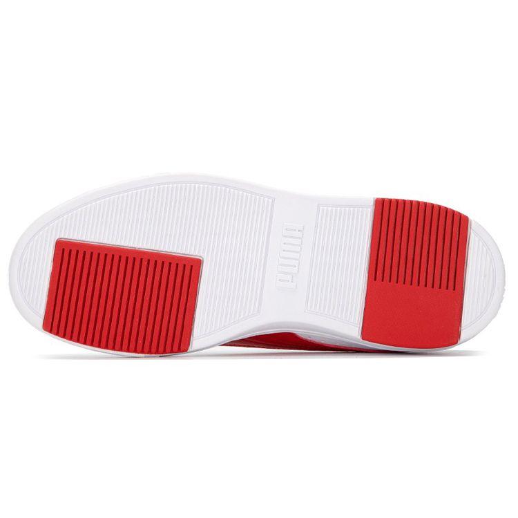 Puma Serve Pro Lite White High Risk Red Unisex Sneakers Team-Gold 374902-19