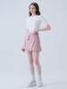 LORDLOAR Back Slit Collar 3/4 Sleeve Knit White