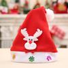 Kids Charming Christmas Hat Featuring Cute Cartoon Decorations Ideal For Parties Holiday