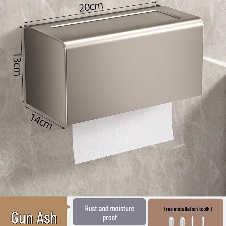 Suport de hârtie igienică și raft de depozitare a șervețelelor pentru baie