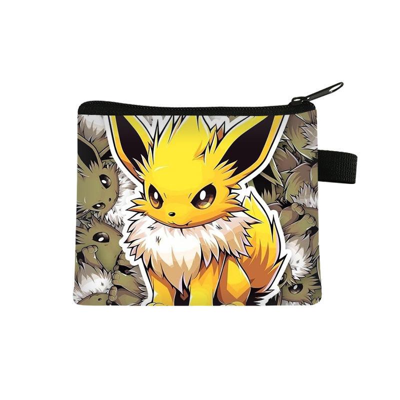 Pikachu Children's Coin Purse, Storage Mini Bag, Cartoon Portable Key Card Bag