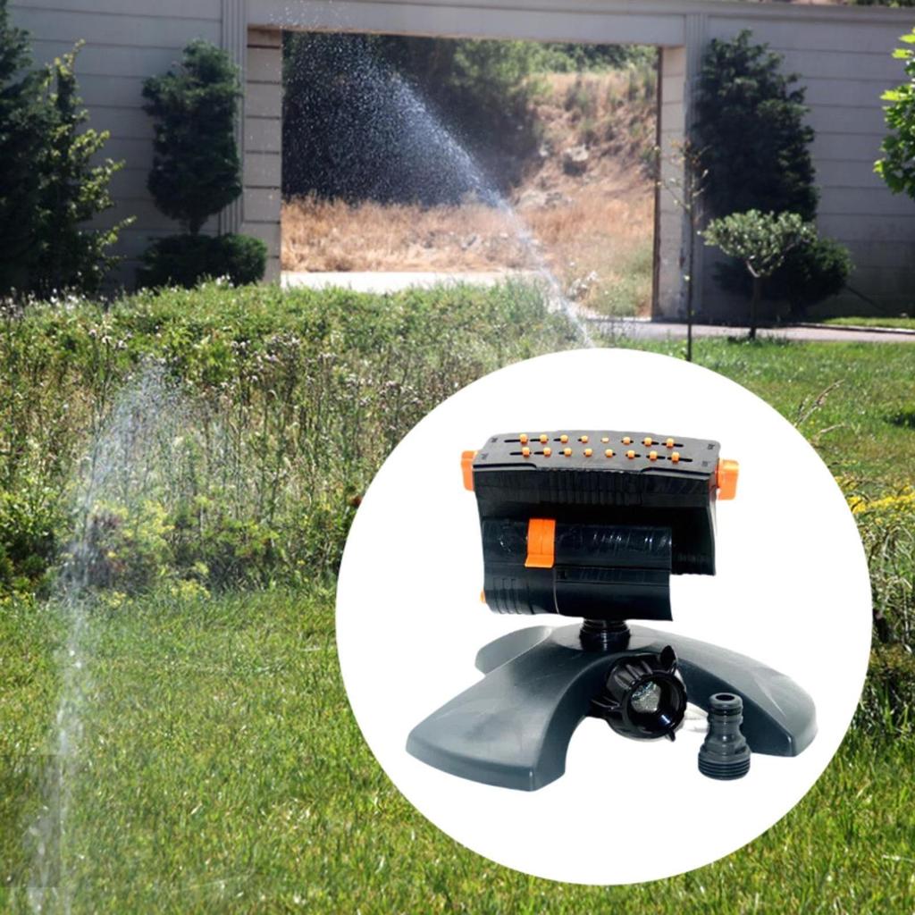 Oszillierender Rasensprenger mit 16 Sprühstrahlen Schnellanschluss Gartenbewässerungssprüher