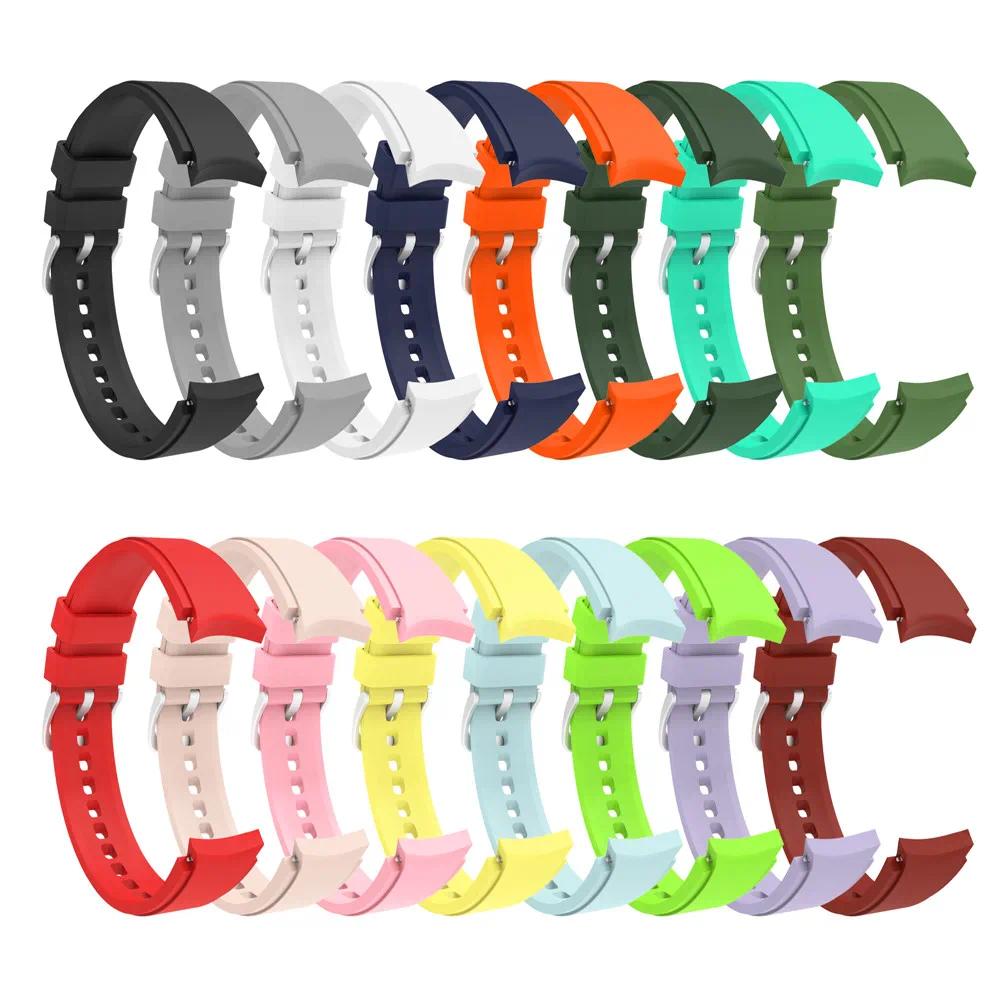 Silicone Strap for Samsung Galaxy Watch 7 6 5 4 44mm 40mm Pro 45mm Sport 20mm Watchband Bracelet Galaxy Watch6 Classic 43mm 47mm