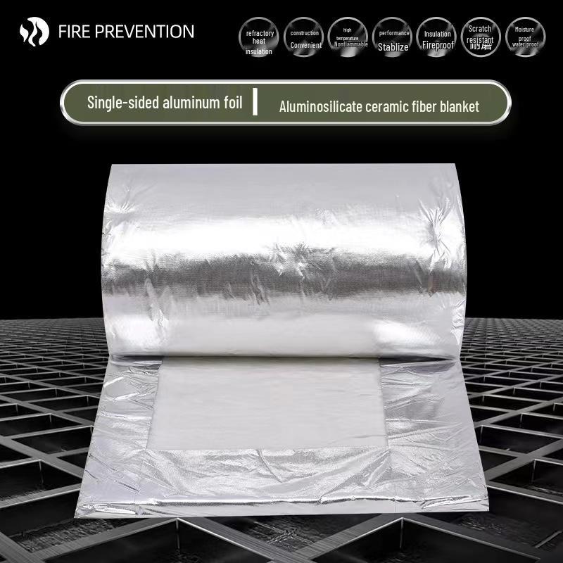 Aluminum Silicate Ceramic Fiber Blanket - High Temp Fireproof Insulation