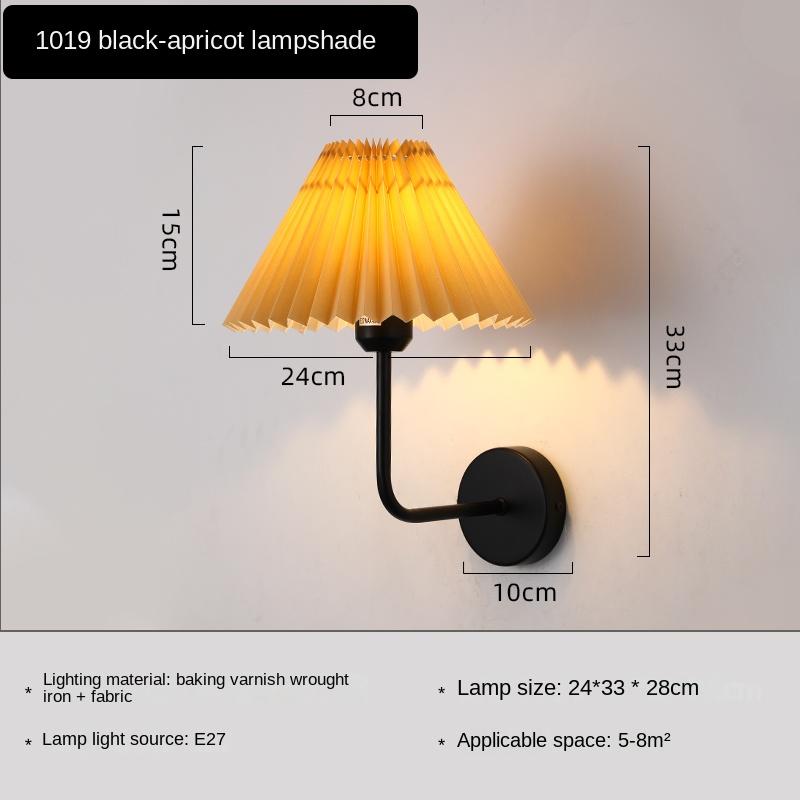 Nordic Wall Lamp E27 85-265V Retro Vintage Indoor Lighting Bedroom Liveing Room For Home Wall Light Fixture