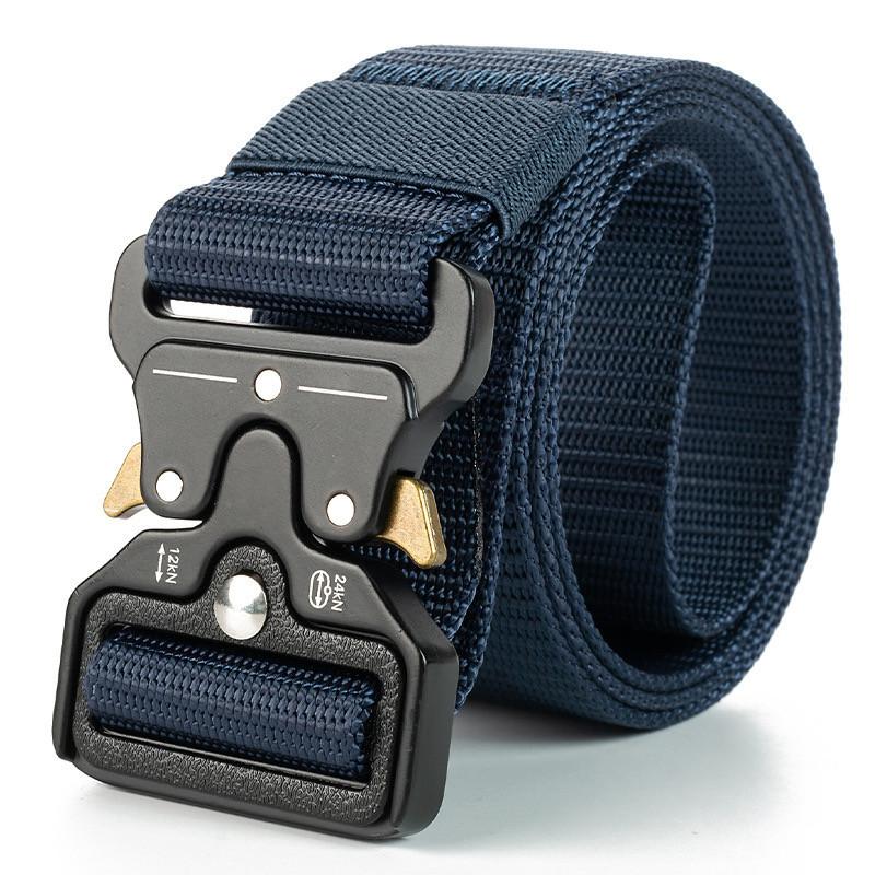 Genuine Tactical Belt Quick Release Outdoor Military Belt Soft Real Nylon Sports Accessories Men And Women Black Belt