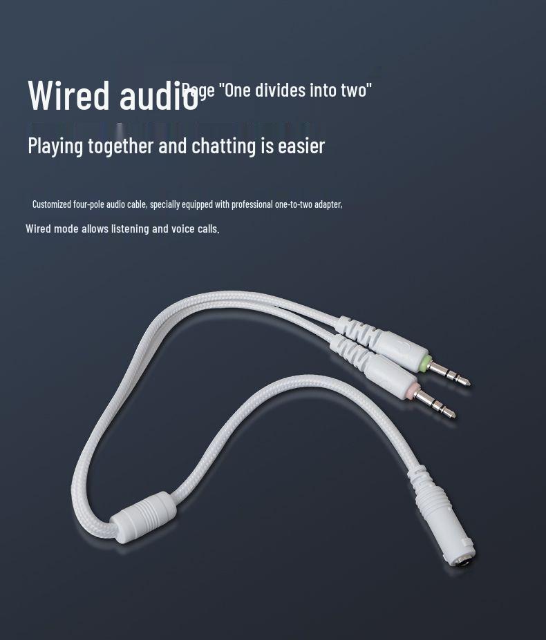 2025 K03S Wireless Over-Ear Gaming Headset - Comfortable, Bluetooth 2.4G, Esports-Optimized with Sound Positioning