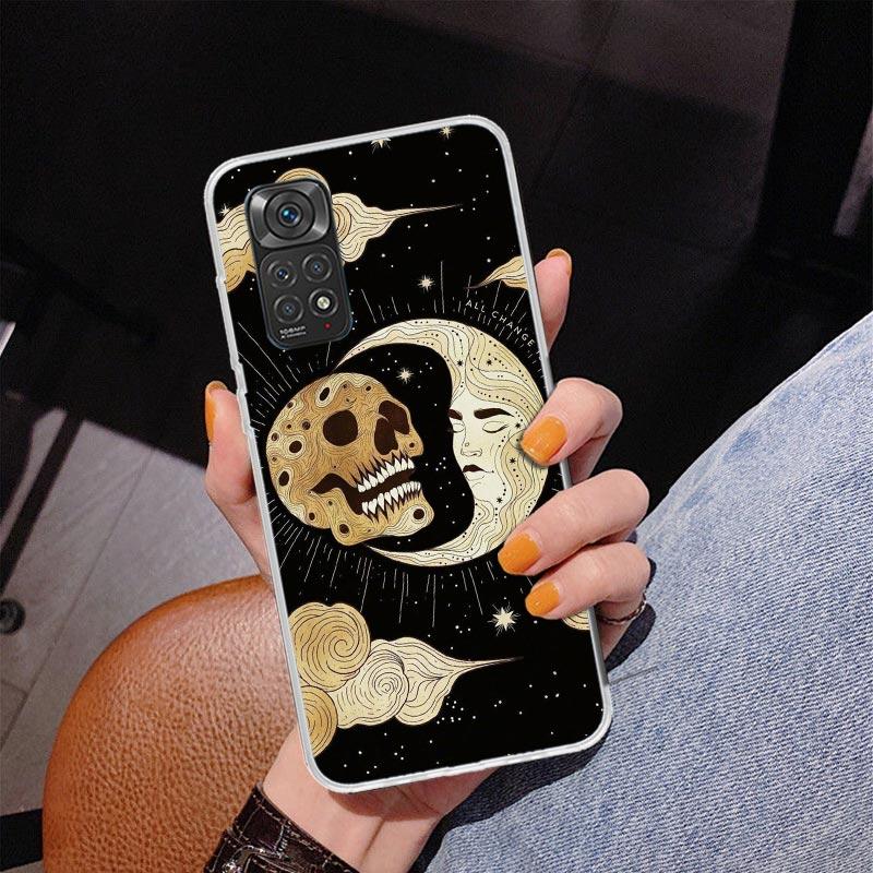 Funny Sun Moon Face Phnoe Case for Phnoe Case for Xiaomi Redmi Note 15 14 14S 13 Pro Plus 12 12S 11S 11E 10S 10 11T 5G Unique Co