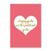 Valentine's Day Love White Gold Letter Decorative Painting Poster Bedroom Living Room Canvas Painting Cuadros Decoracion Salon