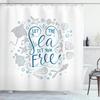 Inspirational Quotes Shower Curtain For Teen Boy Girl Waterproof Polyester Shower Curtain Bathroom Accessories Bathtub Screen