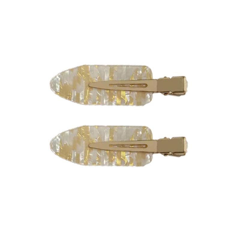 Acetate Hairpin Men's And Women's Makeup Bangs Broken Hair Clip French Style Hair Clamp Fashion Hair Accessories