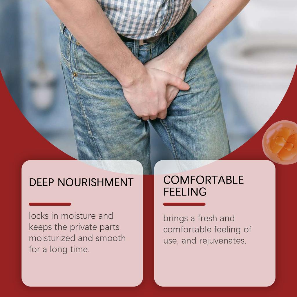 Men's Private Massage Care Cream Promotes Local Microcirculation, Revitalizes Skin Vitality, And Reduces Tightness.