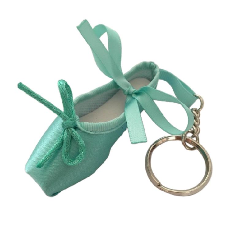 Lovely Ballet Shoe Keyring Stylish Pendant Keychains Ballet Shoe Keyrings