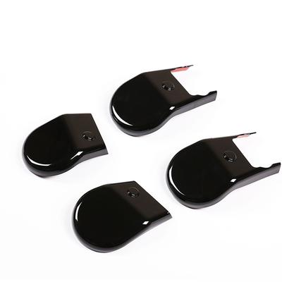 4pcs Abs Black Car Seat Protection Caps, Decorative Cover for Toyota Hilux Revo 2015-2021