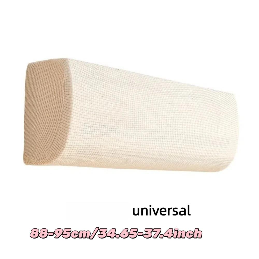 1PC Soft Air Conditioner Dust Cover All-Inclusive Polar Fleece Protective Case Wall Mounted Solid Color Easy Cleaning Cover
