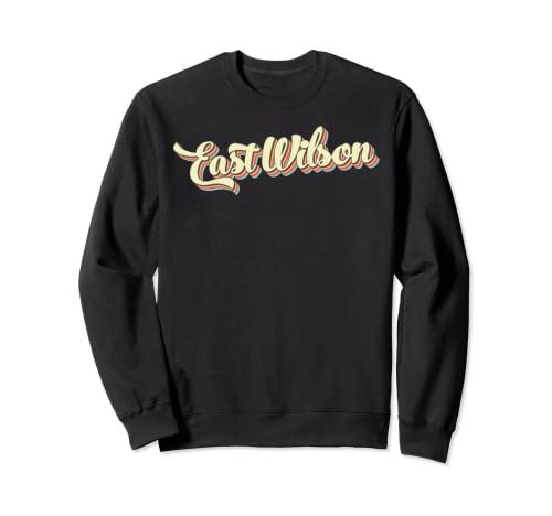 East Wilson T-shirt, Retro Art, Baseball Font, Vintage Sweatshirt