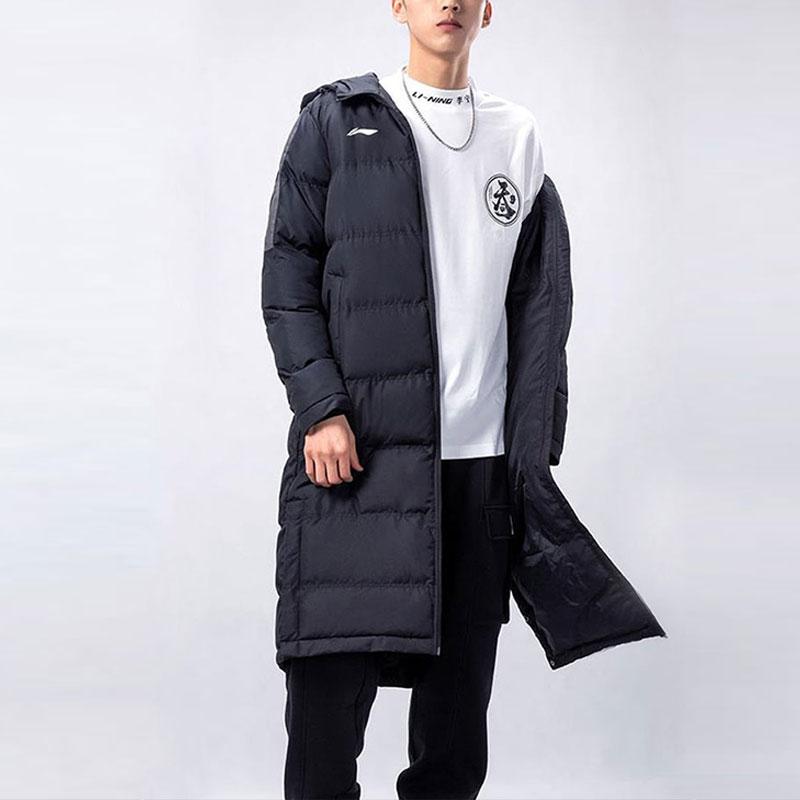 Li Ning Training Series Puffer Jacket Men's Black AFMT031-1