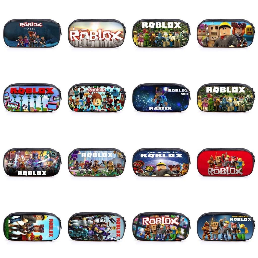 Colorful Roblox Pencil Case For Kids And Students With Multiple Compartments