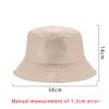 Men Women Portable Panama Hat Anti-UV Bucket Hat Sun Hat Fisherman Cap Beach Cap