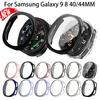 Glass+case For Samsung Galaxy Watch 9 8 40 44mm Scratch-resistant Full-coverage Screen Hollow Protector For Galaxy Watch8 Cover 7