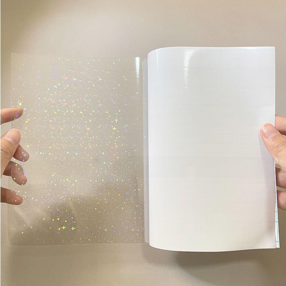 5Pcs A4 Laminating Sheets Waterproof Cold Lamination Film New Vinyl Sticker  Sticker Making