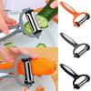 3 In 1 Rotary Vegetable Fruit Peeler Slicer Shredder Cutter Kitchen Gadget Tool