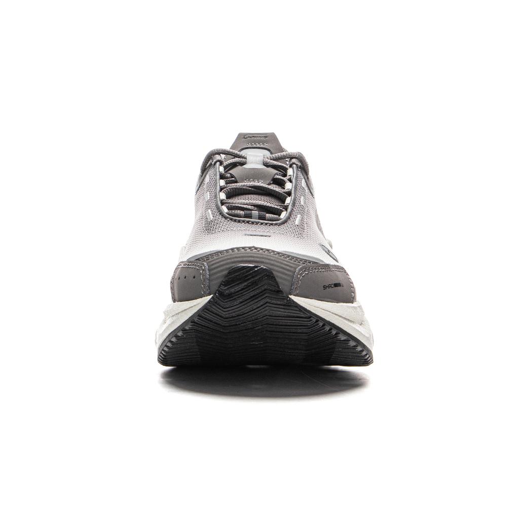 Li Ning Absolute Shadow CRC Zweite Generation Reflektierend Leicht Trendig Rutschfest Rebound Low-Top Lifestyle Freizeitschuhe Herren Sneaker Grau AZGV049-1