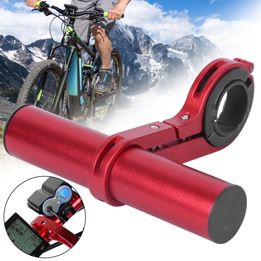 Bicycle Handlebar Extension Bracket Multifunction 10cm Extender Bike Light Flashlight Support Clip