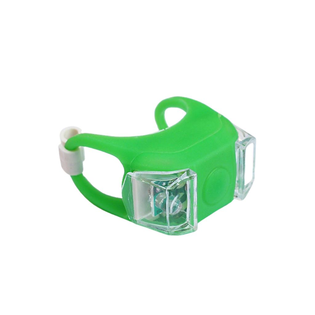 LED Flash Light For Bike, Twin Eye Design Night Riding Signal Light,Batteries Need To Be Installed