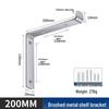 Wall-Mounted Bathroom Washbasin Triangle Bracket - Thickened Storage Shelf with Load-Bearing Capacity