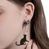 8 Cavity Silicone Mold For Cats Pendants High Transparency And Easy Release Accessory Mold For DIY Jewelry Making