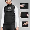 WOSAWE Winter Unisex Motorcycle Road Cycling Hybrid Fleece Water-Resistant Sports Outdoor Riding Thermal Vest