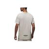 Jordan Alphabet Logo Print Round Neck Short Sleeve T-Shirt Men Tops Sail FN3716-133