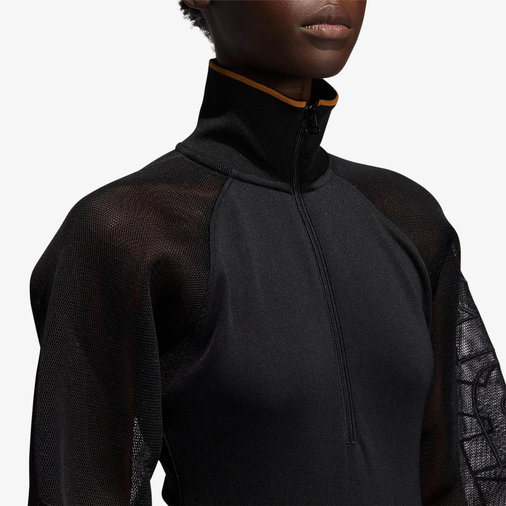 adidas Originals IVY PARK Mesh Sleeve Bodysuit Black Women GM8714