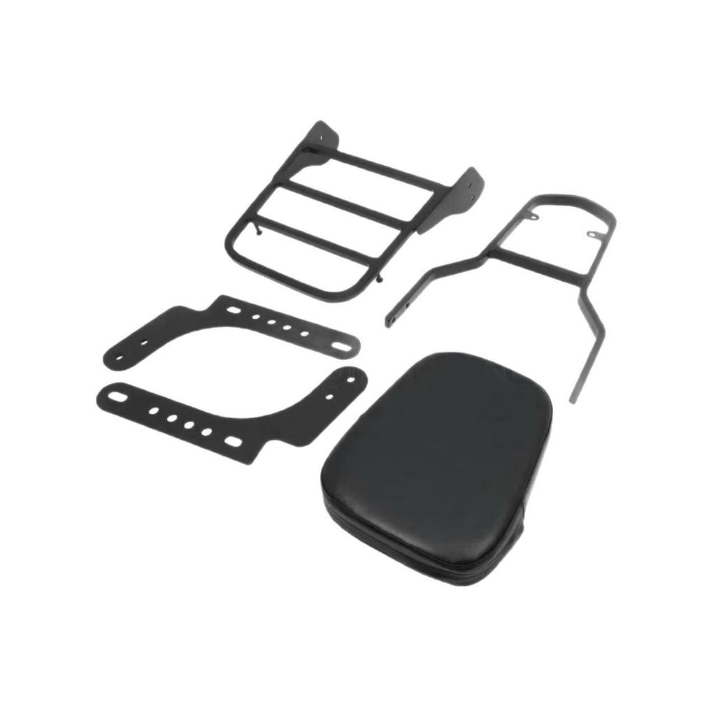 Harley Nightster 975 Backrest & Tail Rack Storage Solution