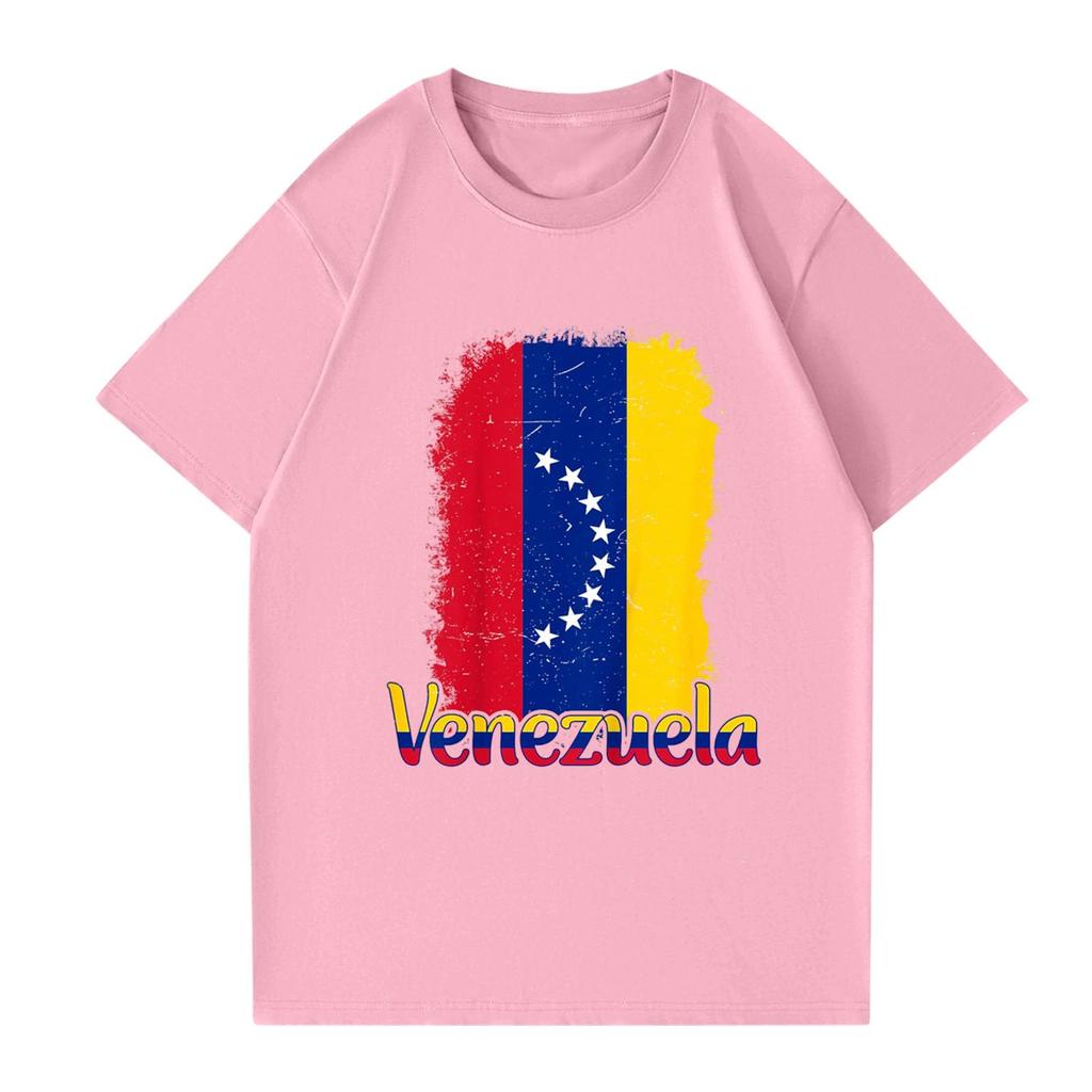 Modisches rundhalsiges lässiges bedrucktes kurzärmeliges T-Shirt Top für Damen und Herren