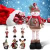 Christmas Dolls Innovative Elk Santa Snowman Decor Table Xmas Ornaments Merry Christmas Decorations 2025 New Year Gifts