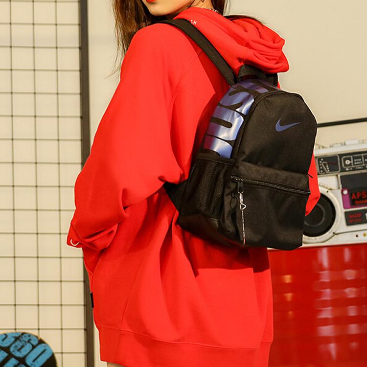 Nike Polyester Backpack Regular Unisex Black BA5559-015