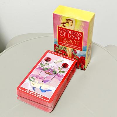 10,3*6 cm Göttin der Liebe Tarot: Ein Kartenspiel zur Verkörperung des erotischen Göttlich-Weiblichen, 78-teiliges Kartenspiel