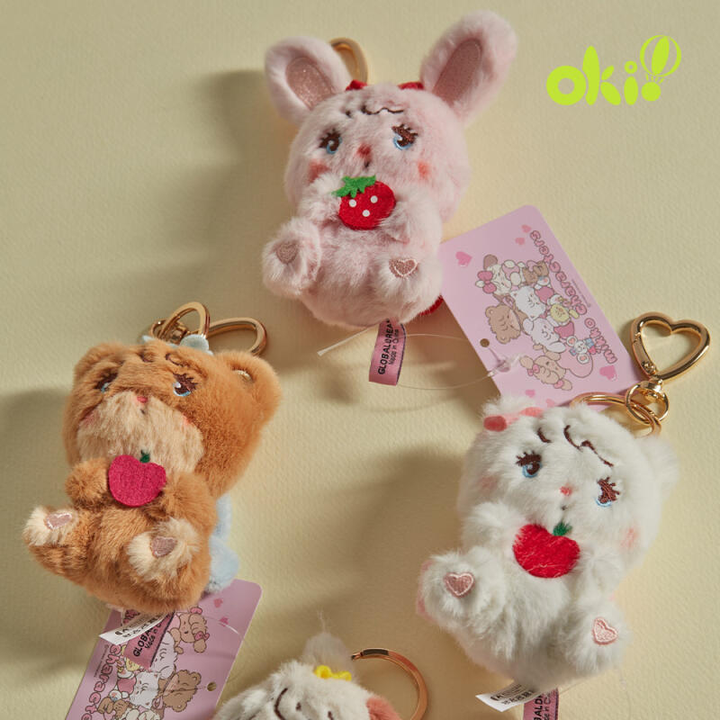 

Miko Characters Fruit Keychain Bag Hook Cammy